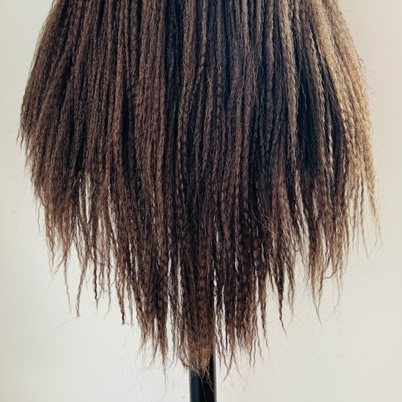 Brown 26” Unisex Dreadlock Twist Synthetic Wig - Picture 14 of 14